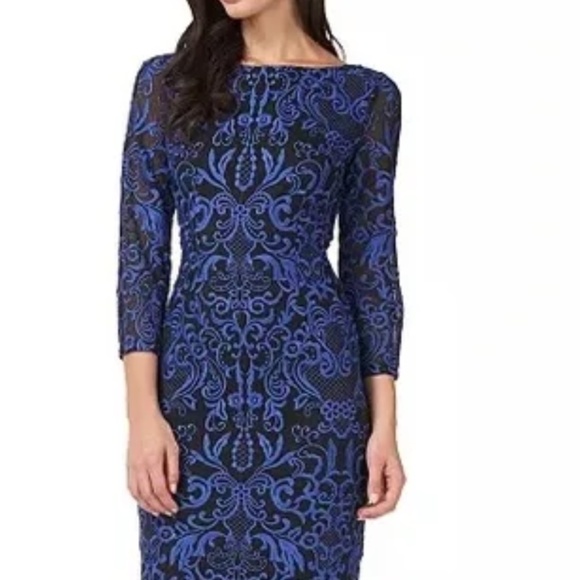 JS Collection embroidered dress - Picture 3 of 4